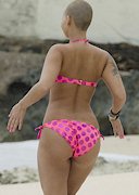 Amber Rose topless