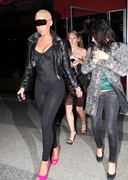 Amber Rose see through and cleavage