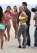 Amber Rose in spandex