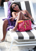 Angela Simmons in a bikini