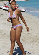 Angela Simmons bikini candids