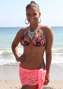 Christina Milian in a bikini