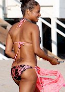 Christina Milian in a bikini