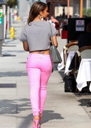 Christina Milian in pink jeans