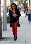 Christina Milian cleavage candids