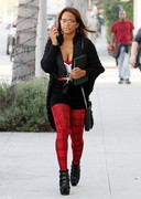 Christina Milian cleavage candids