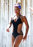 Christina Milian in a swimsuit