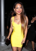 Christina Milian in a tight dress