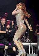 Jennifer Lopez performing