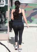 Kim Kardashian in tights