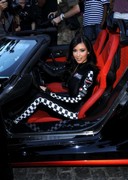 Kim Kardashian is a rally babe