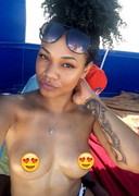 Ebony nudist