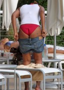 Mary J Blige bikini candids