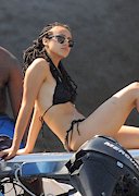 Nathalie Emmanuel in a bikini