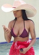 Nicki Minaj in a bikini