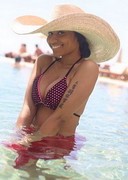 Nicki Minaj in a bikini