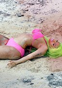 Nicki Minaj in a bikini