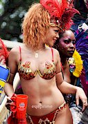 Rihanna in carnival costume