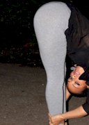 Ass in Yoga pants