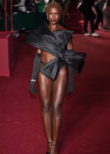 Jodie Turner-Smith legs on the red carpet