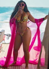 Ashanti flaunts her perfectly sculpted booty in a sexy photoshoot