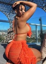 Chloe Bailey poses beautifully with her round booty