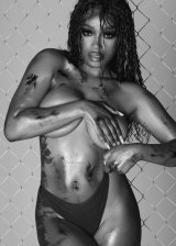 Keke Palmer is not afraid to show off her beautifully sculpted butt in a sexy photoshoot